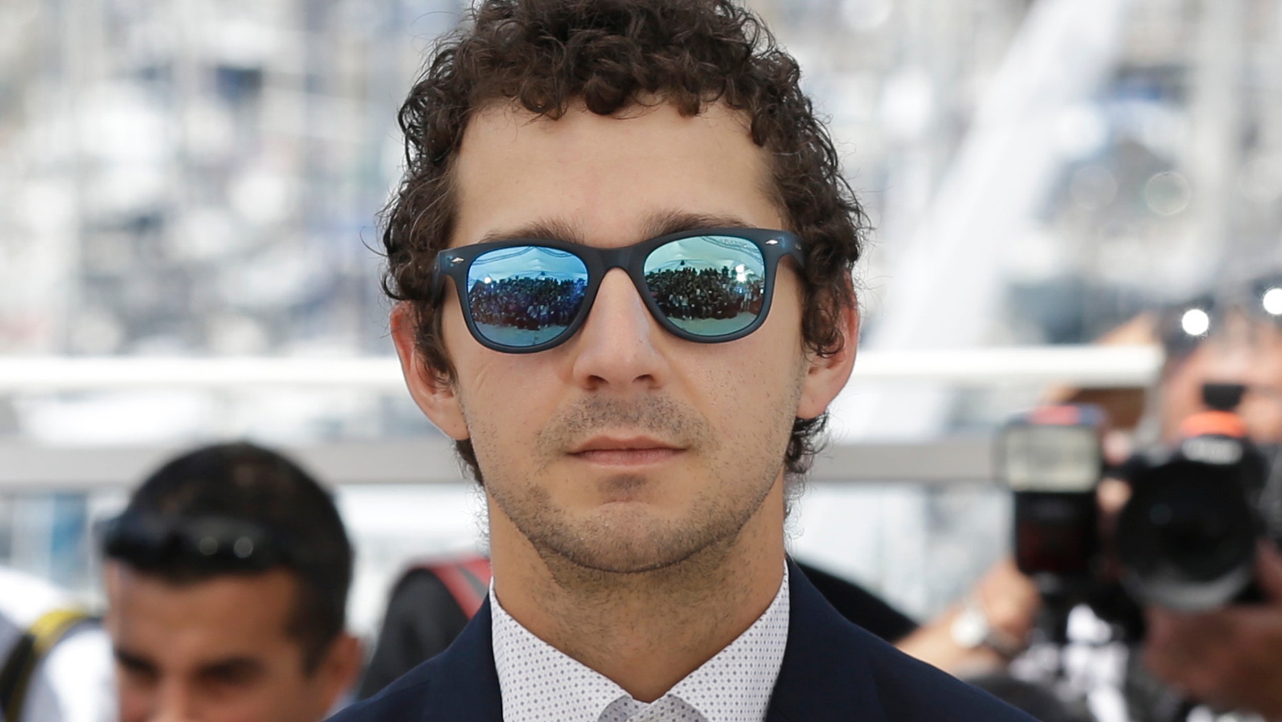 Shia Labeouf at the Cannes Film Festival