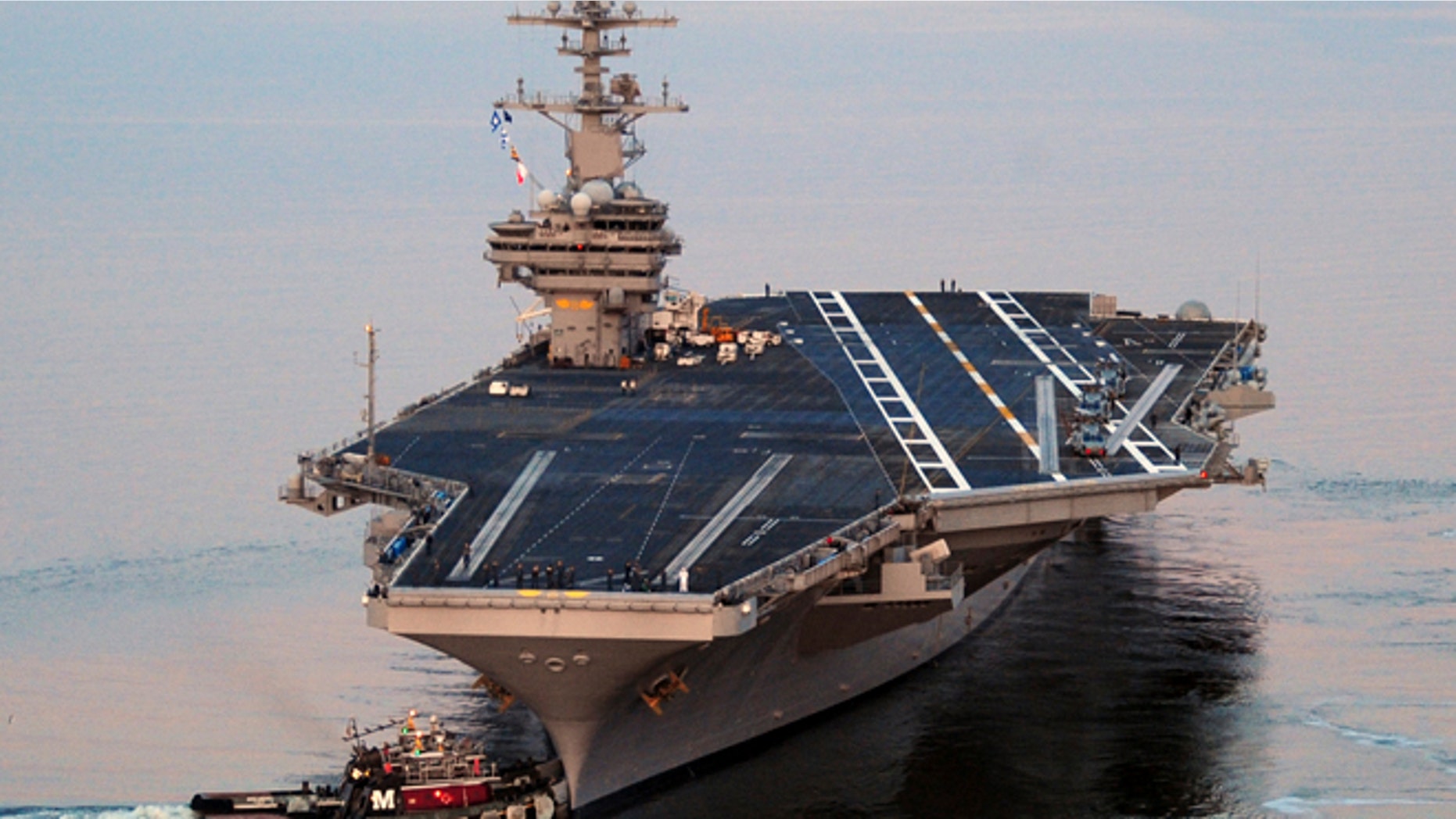 Secretary of Defense Chuck Hagel ordered the carrier to be moved Saturday from the North Arabian Sea to the Arabian Gulf and are expected to arrive sometime this evening.
