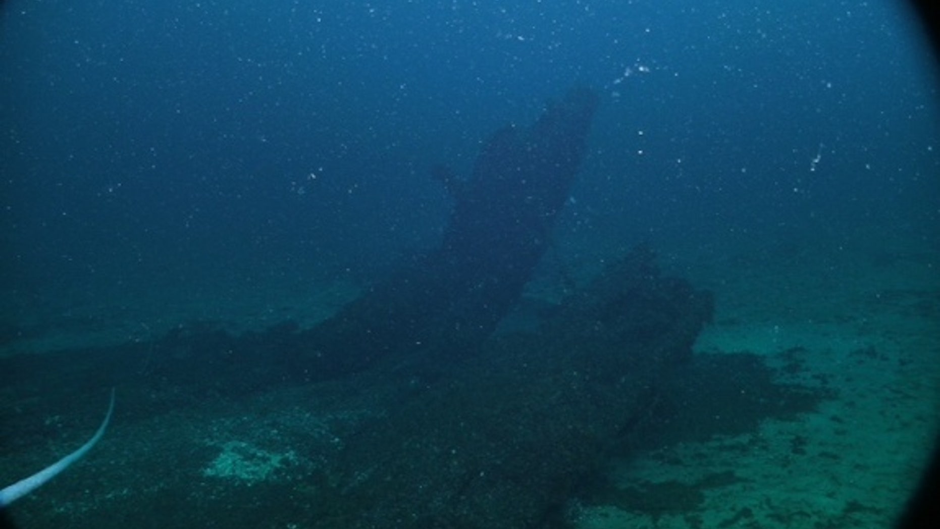 Using sonar, two treasure hunters found the remains of a shipwreck in Lake Michigan. Despite photos from several underwater dives, it's still unclear whether the wreck is the 1679 French Griffin.