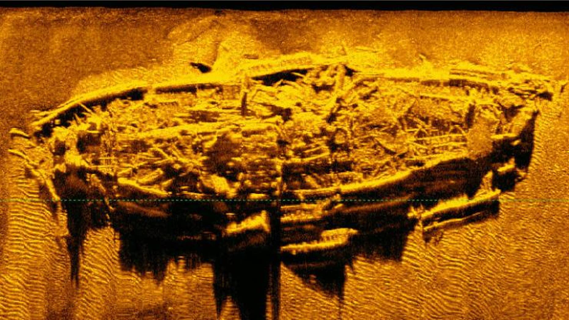 The Civil War-era shipwreck off the coast of North Carolina (North Carolina Department of Natural and Cultural Resources)