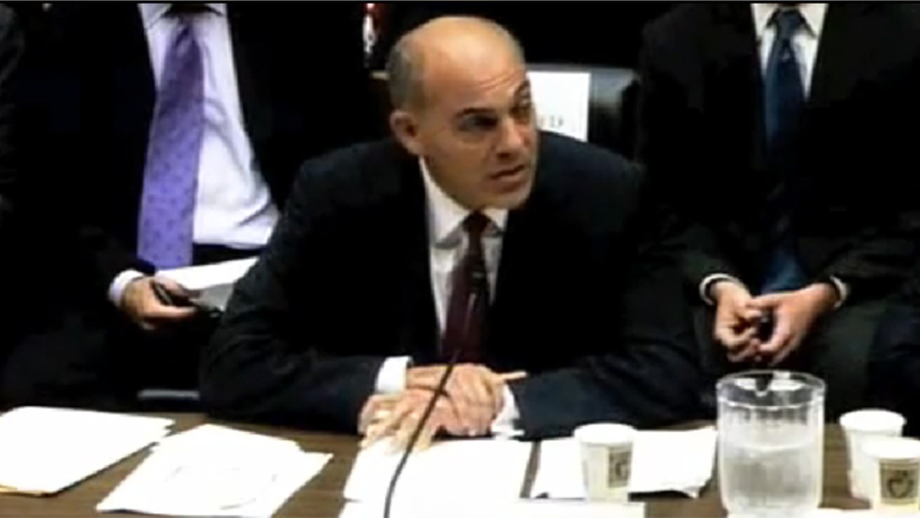 Jonathan Silver, outgoing head of the Energy Department's loan program office, testifies on Capitol Hill Sept. 14.