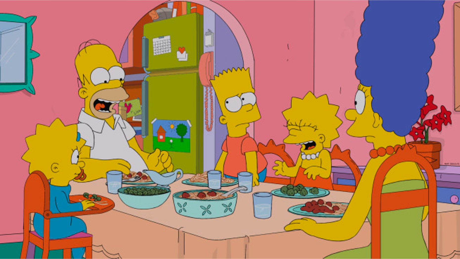 Scene from "The Simpsons."