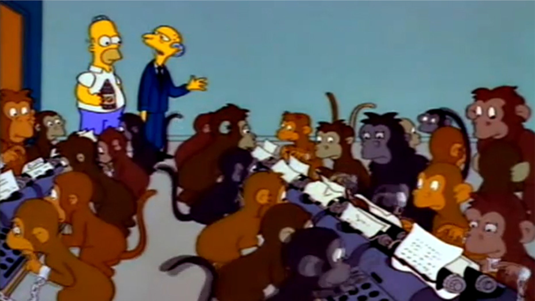 Could a million monkeys with typewriters produce the works of Shakespeare?
