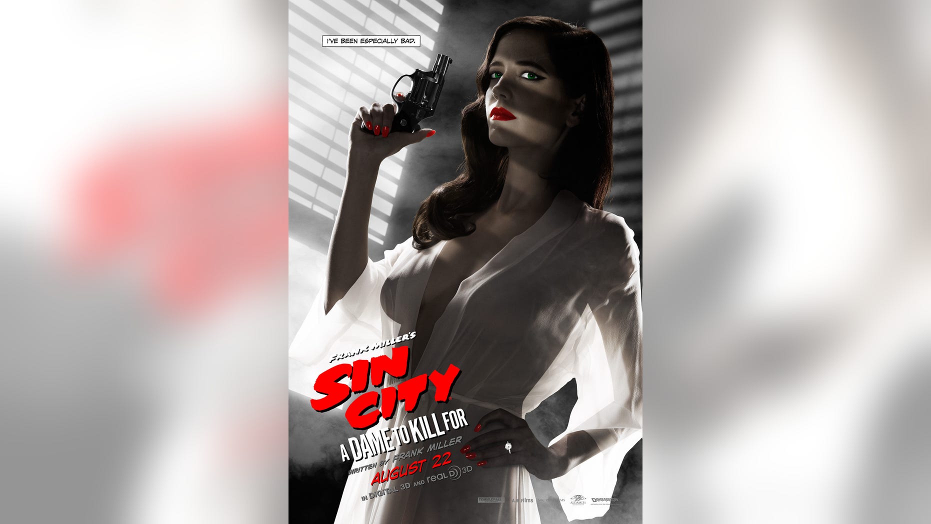 "Sin City" poster featuring Eva Green.