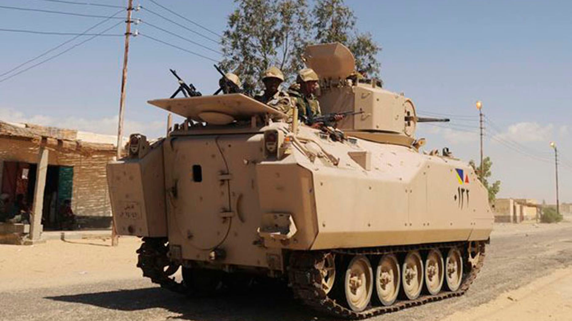 Israeli officials fear a cutoff of aid to Egypt could embolden the jihadist forces in the Sinai Peninsula. (AP)