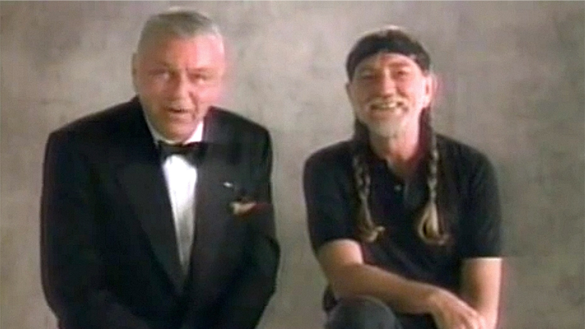 Willie Nelson (right) told AARP Frank Sinatra was "a close friend."