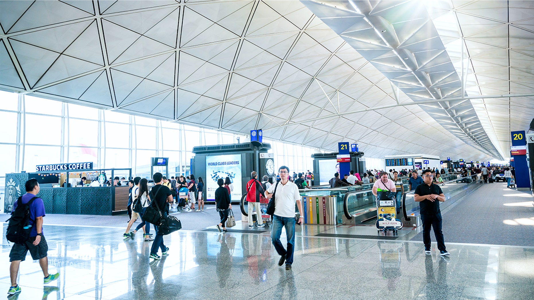 Singapore's Changi Airport might soon use facial recognition software to locate lost and late passengers.