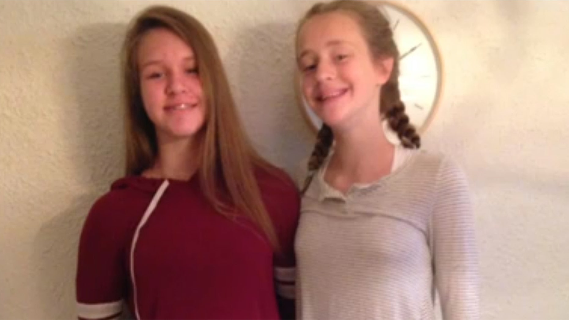 Riley Robinson, pictured right, was killed and her sister severely injured after the ATV they were riding on crashed into trees.