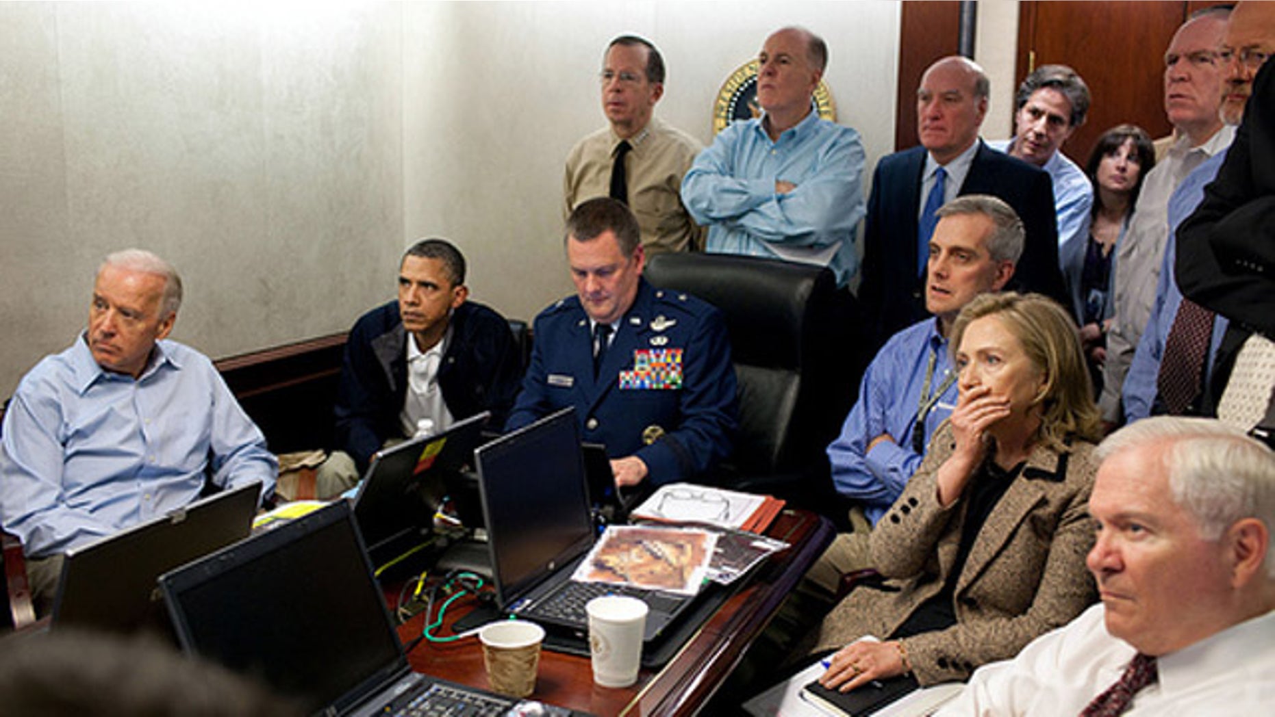May 1, 2011: President Obama and his national security team monitor the operation which resulted in the killing of Usama bin Laden.