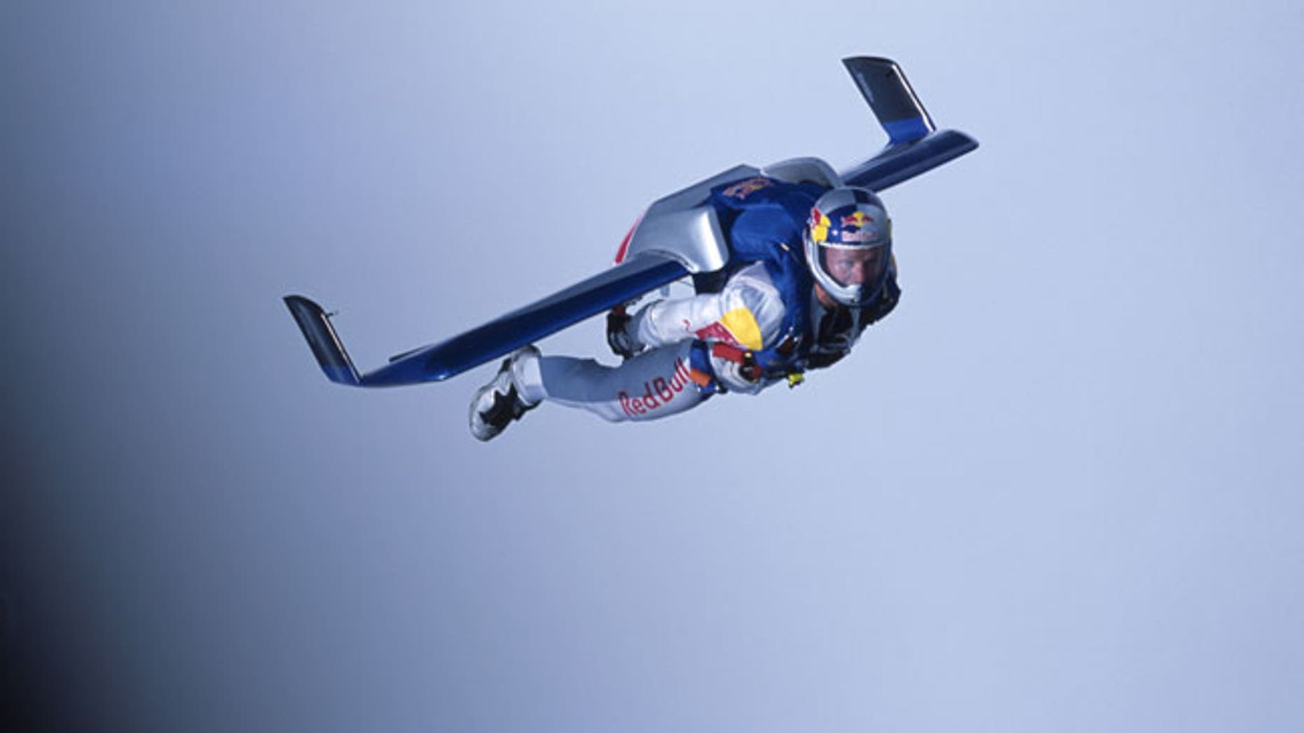 Austrian skydiver Felix Baumgartner hopes to set a new world record for the world’s highest, longest parachute jump from the edge of space. Here, he uses a special lightweight wing to freefall across the English Channel.