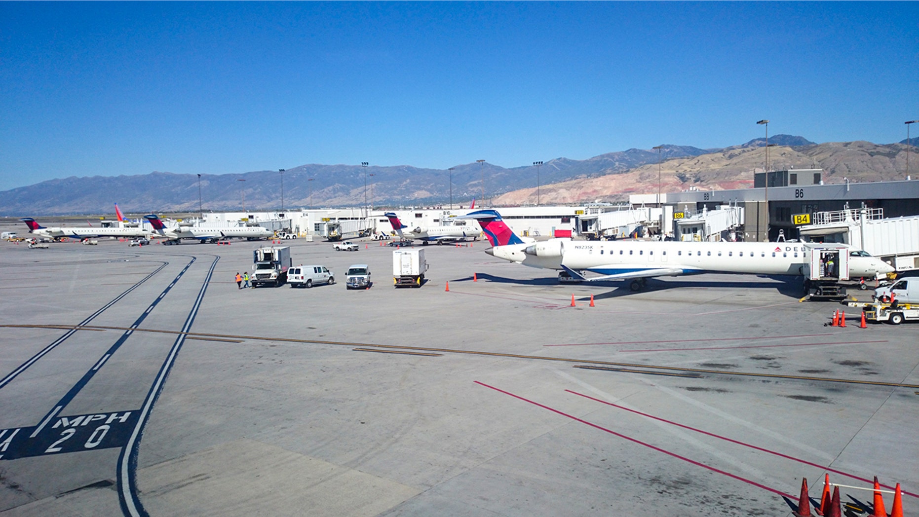 The 16-year-old was reportedly running from police the day before, evading capture by jumping over a fence at the airport.