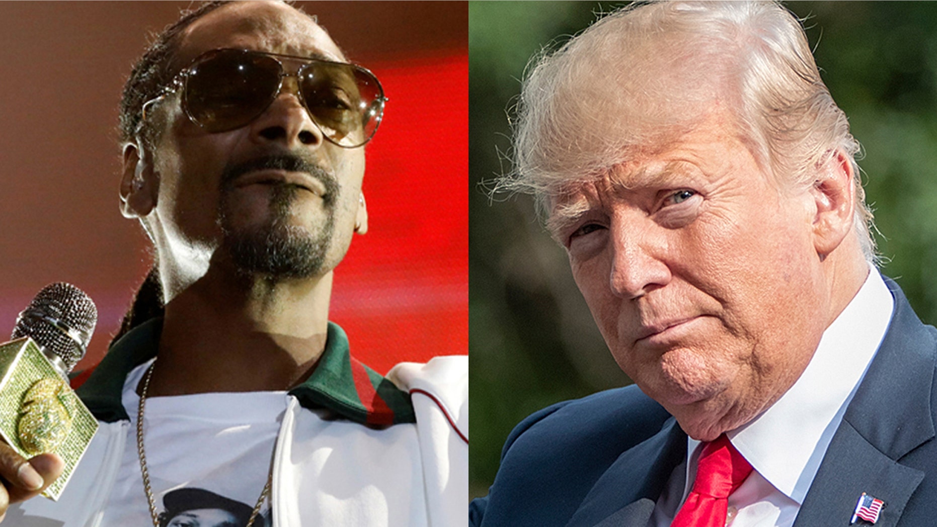 Snoop Dogg called out President Trump's supporters, including rapper Kanye West, for their support.