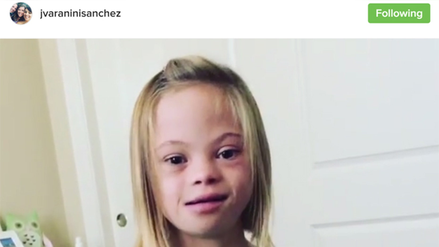 Sofia Sanchez is helping to spread an important message about Down syndrome.