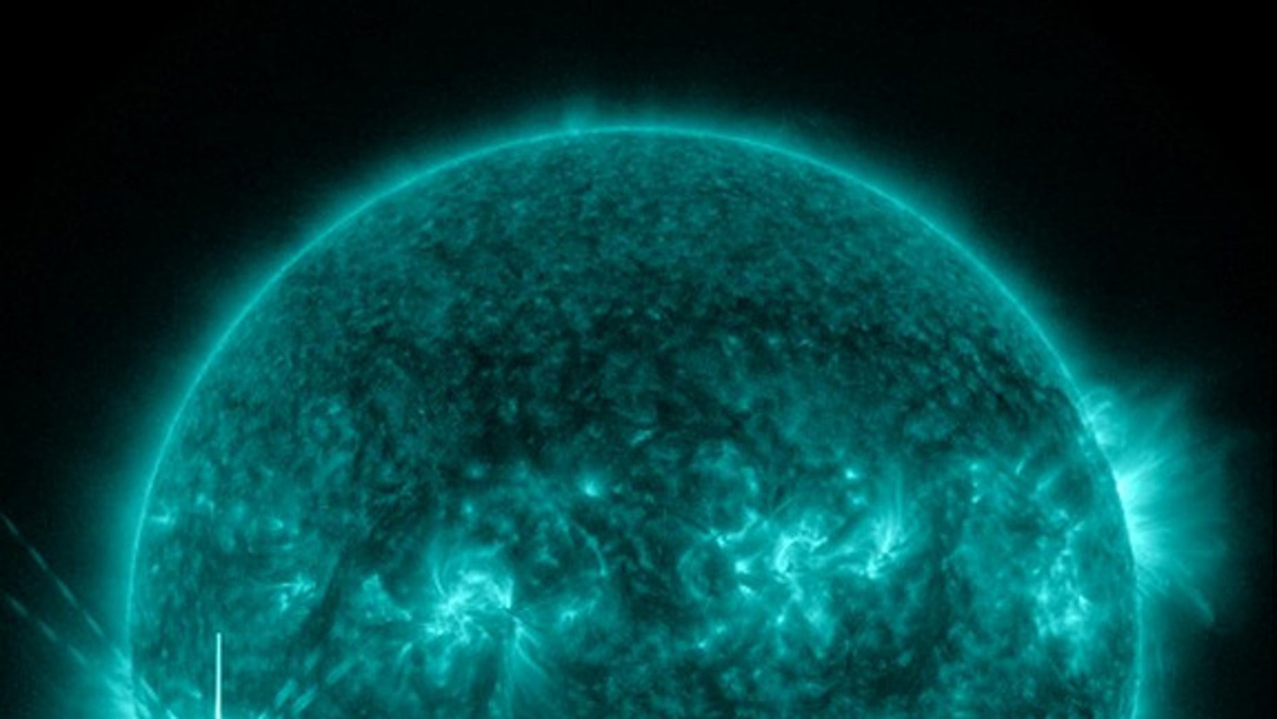 Major Solar Flare Erupts From The Sun | Fox News