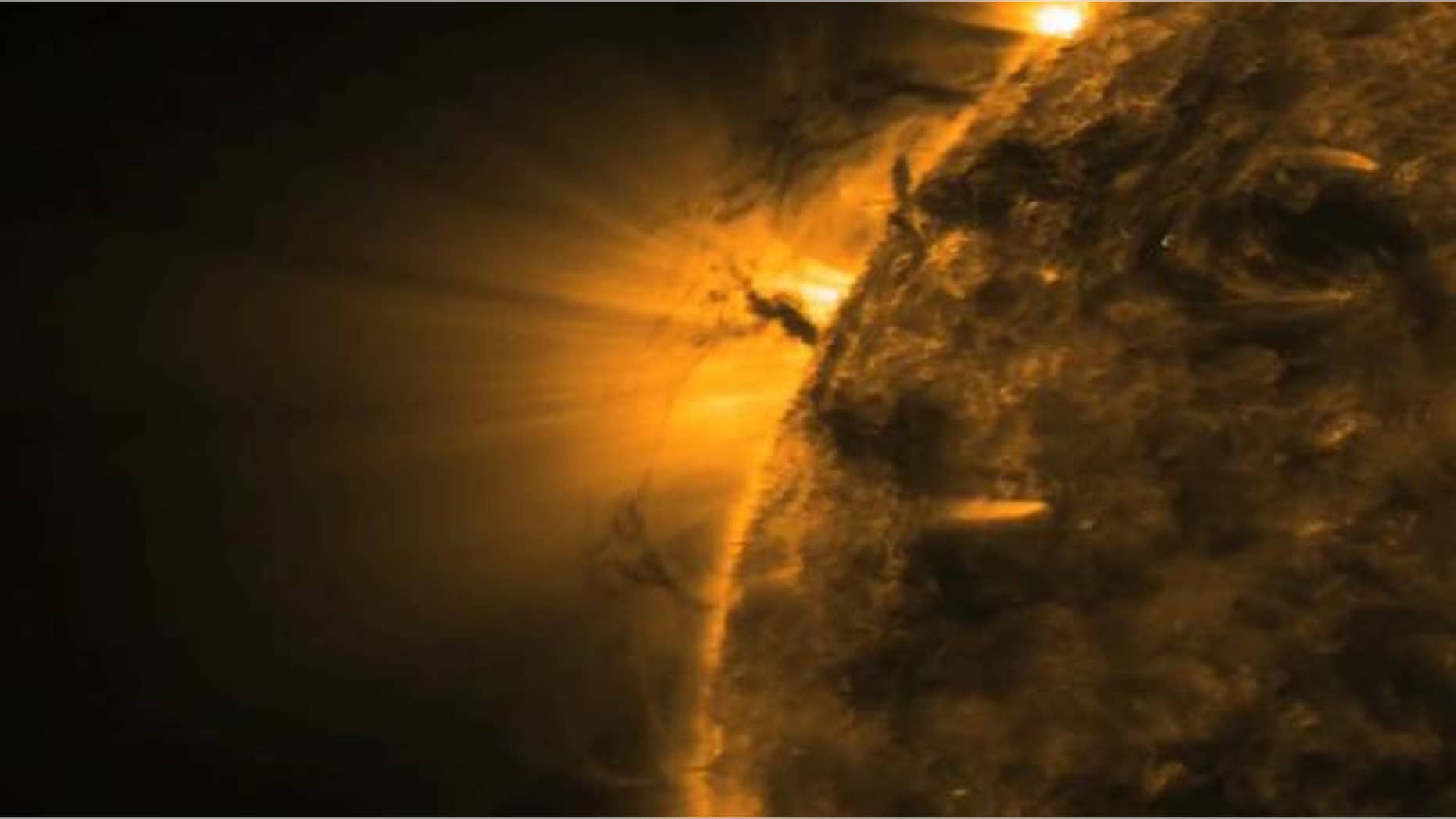 NASA's solar satellite has captured a stunning video of this solar "tornado" -- which could be as big as the Earth itself.