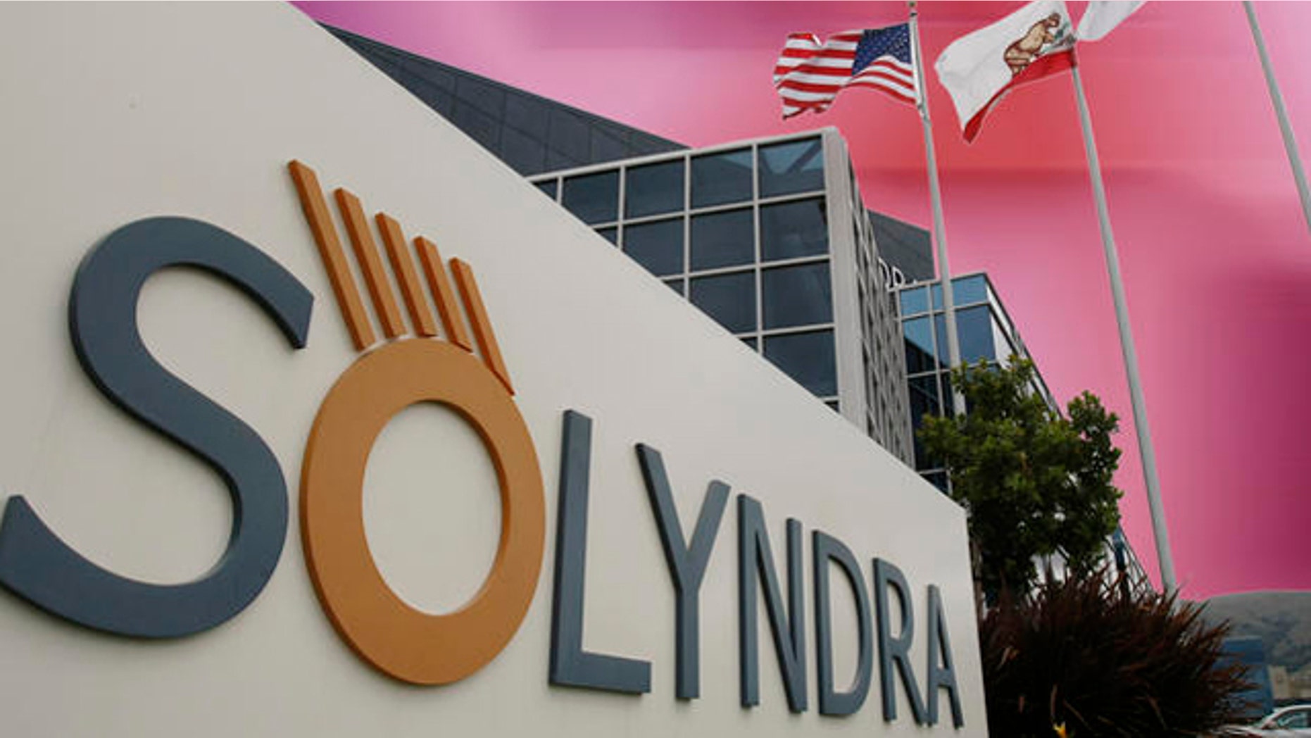 Exterior view of Solyndra Inc. in Fremont, Calif., Monday, May 24, 2010. President Obama plans to tour Solyndra, Inc., a solar panel manufacturing facility, on Wednesday. Through the Recovery Act, the Department of Energy offered a $535 million loan guarantee to Solyndra, Inc., to support the construction of a commercial-scale manufacturing plant for its proprietary solar photovoltaic panels. (AP Photo/Paul Sakuma)