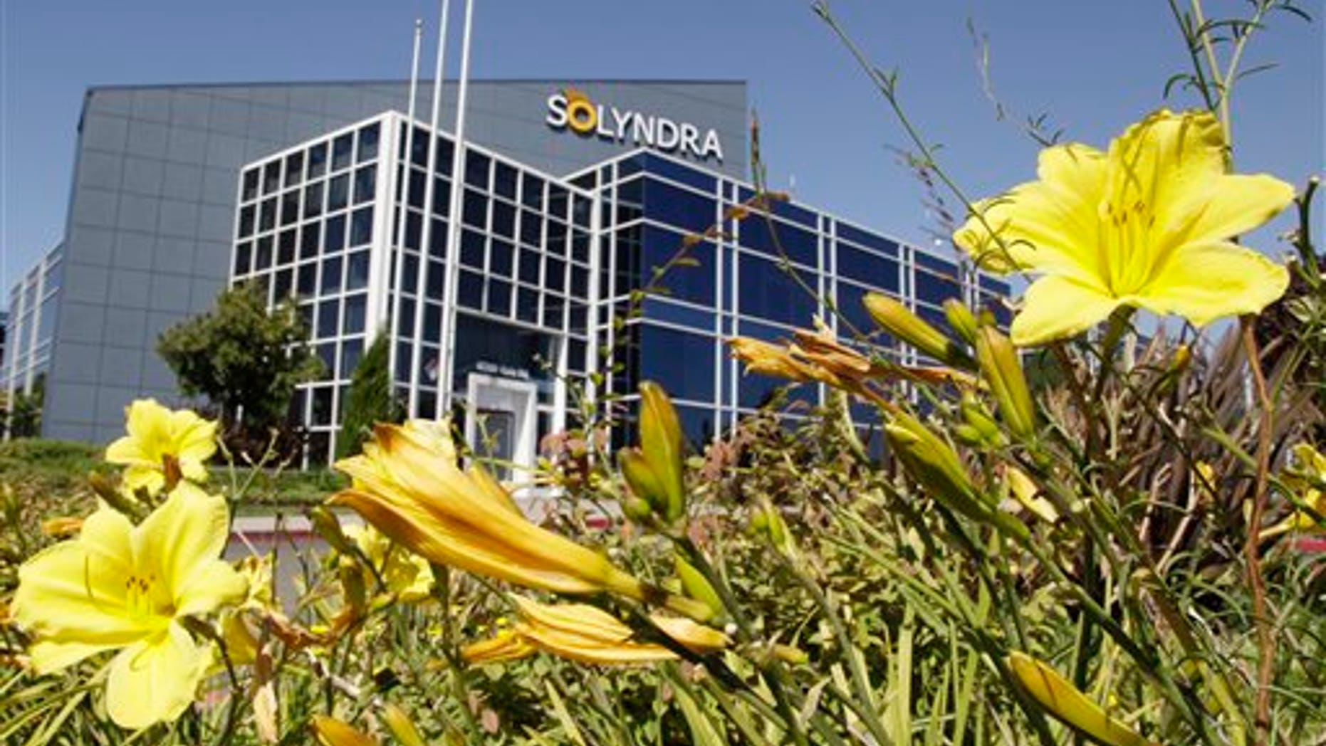 September 8, 2011: This picture shows the Solyndra headquarters in Fremont, Calif.