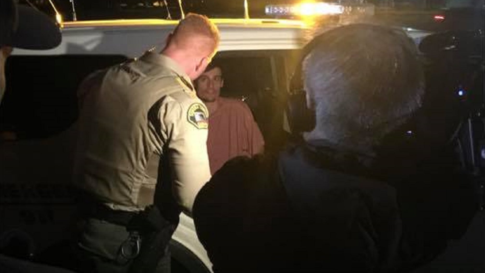 Marc Andrew Schwartz, 22, was serving day two of a four-day sentence when he escaped from North County Detention Facility in Sonoma County, California on Saturday, before being caught 38 minutes later, authorities said.