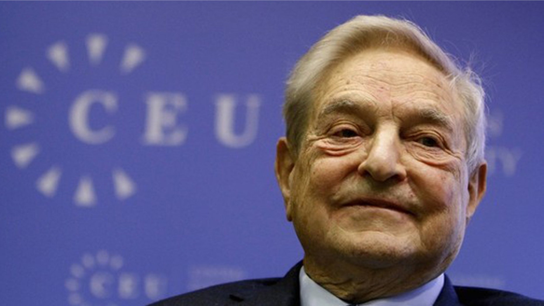 Nov. 3, 2011: George Soros smiles before a speech at the Central European University in Budapest.