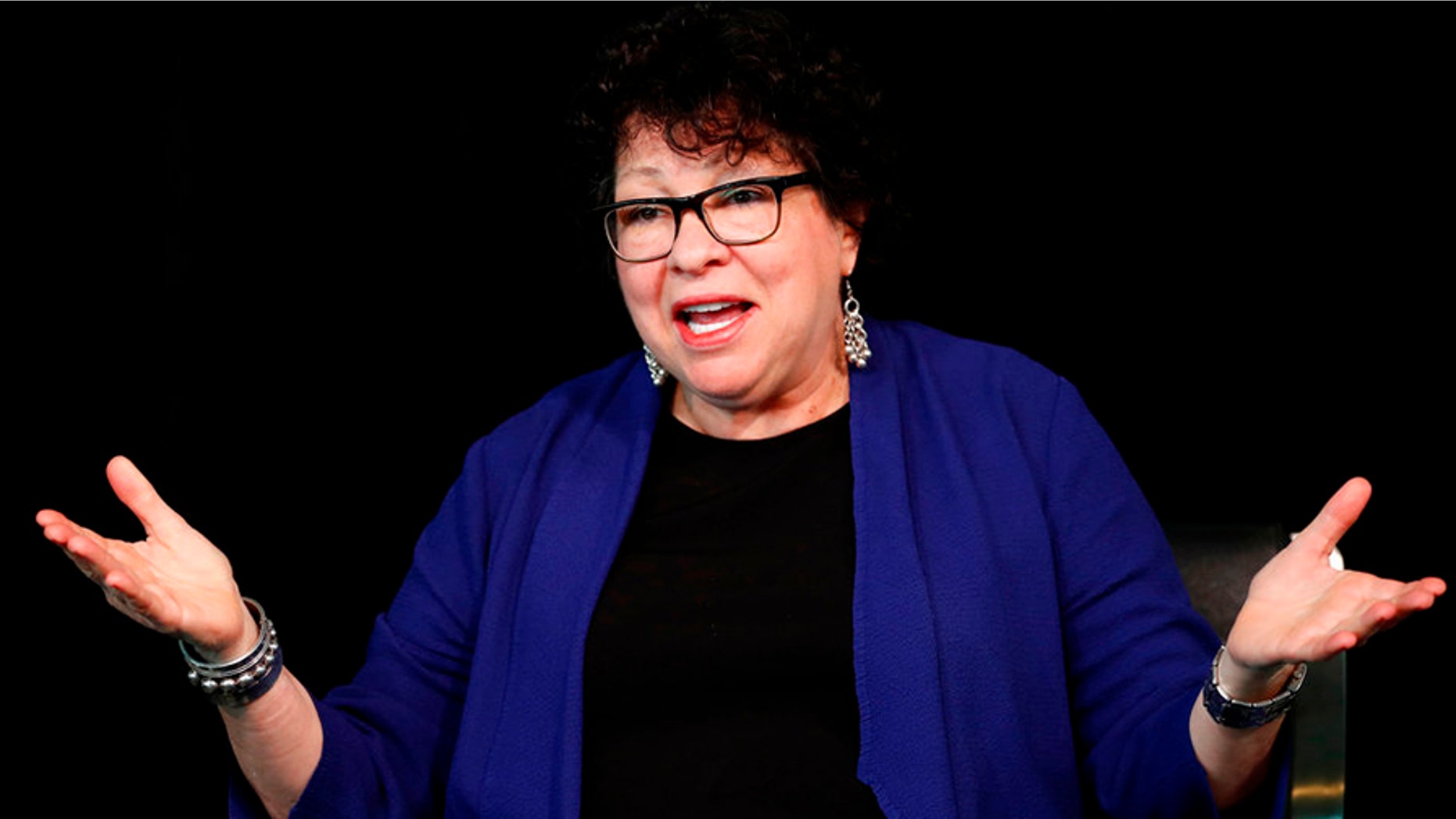 Justice Sotomayor broke her shoulder in a fall at home, the Supreme Court announced Tuesday.