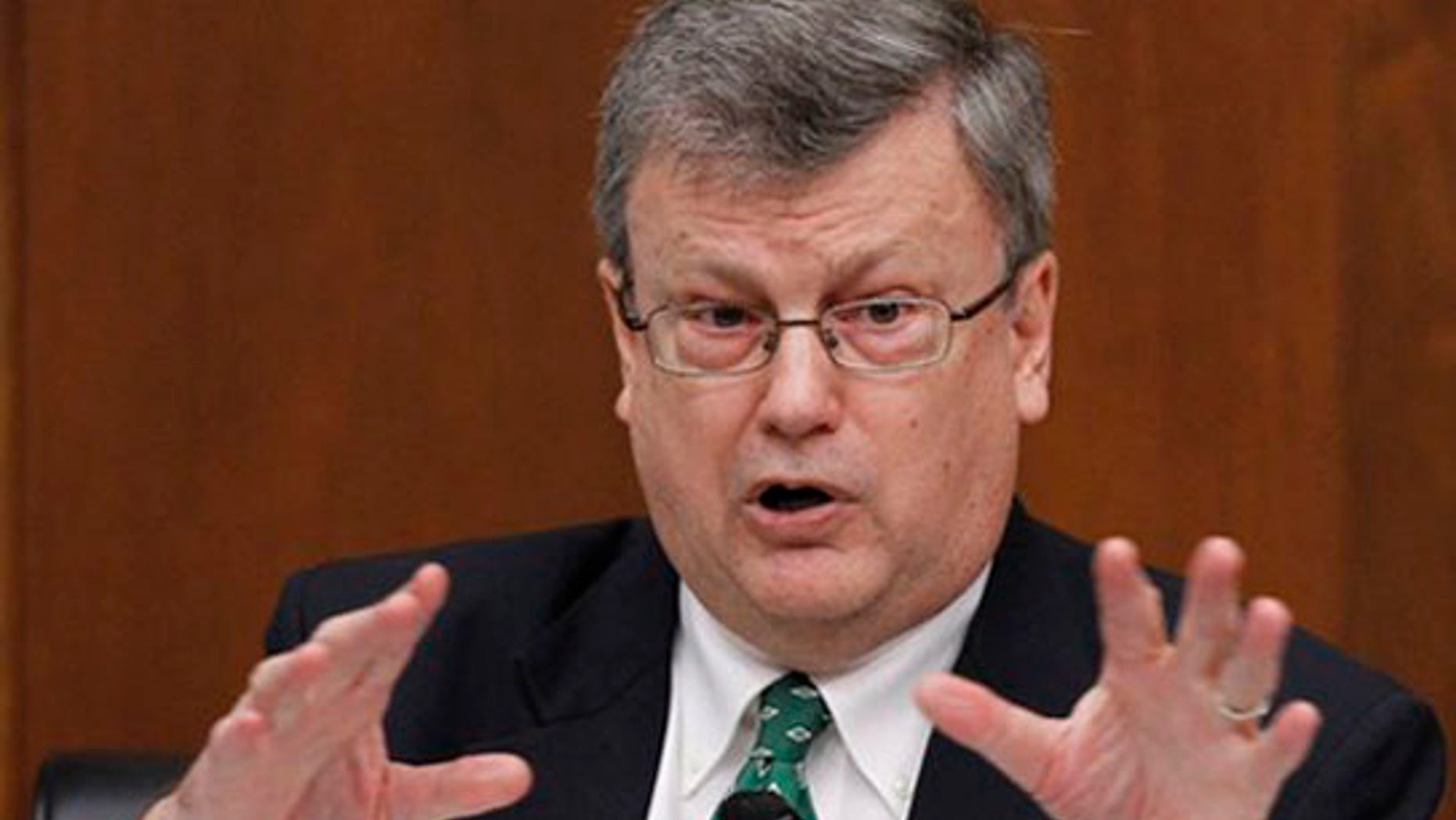 FILE: Rep. Mark Souder, R-Ind. on Capitol Hill in Washington in February 2010. (AP Photo)
