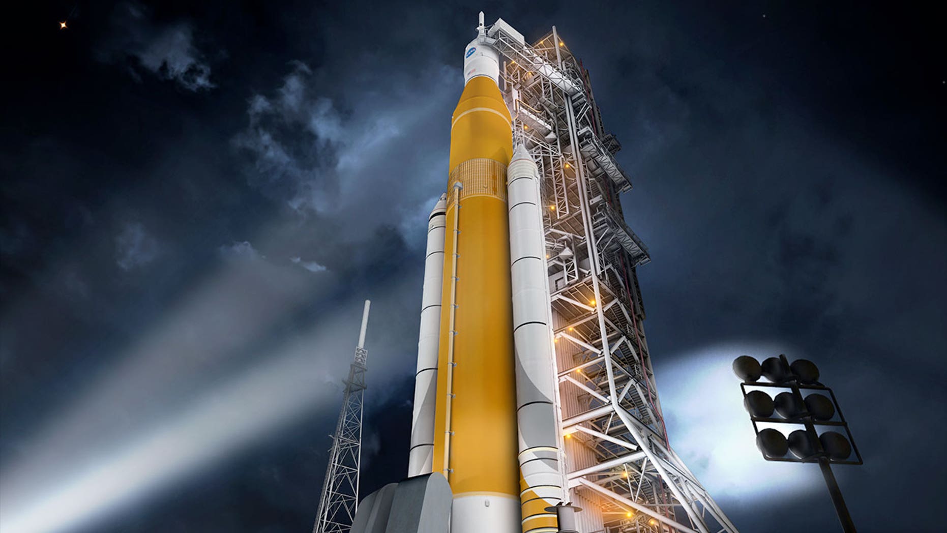Space Launch System Design Review Image