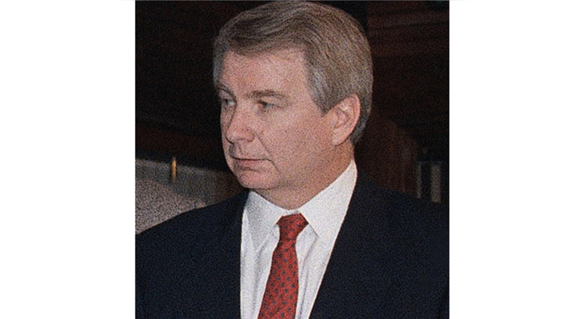 March 3, 1989: In this file photo, Larry Speakes, former press secretary for President Ronald Reagan, stands at the National Press Club in Washington.
