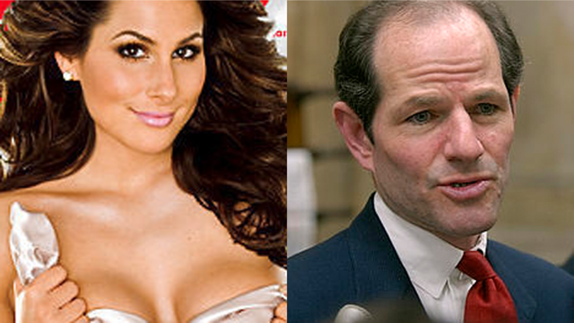 Ashley Dupre and Eliot Spitzer. (Playboy/AP)