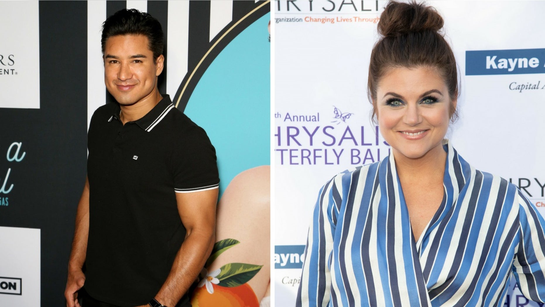 “Saved by the Bell” alums Mario Lopez and Tiffani Thiessen said their children watched the show that made them stars.