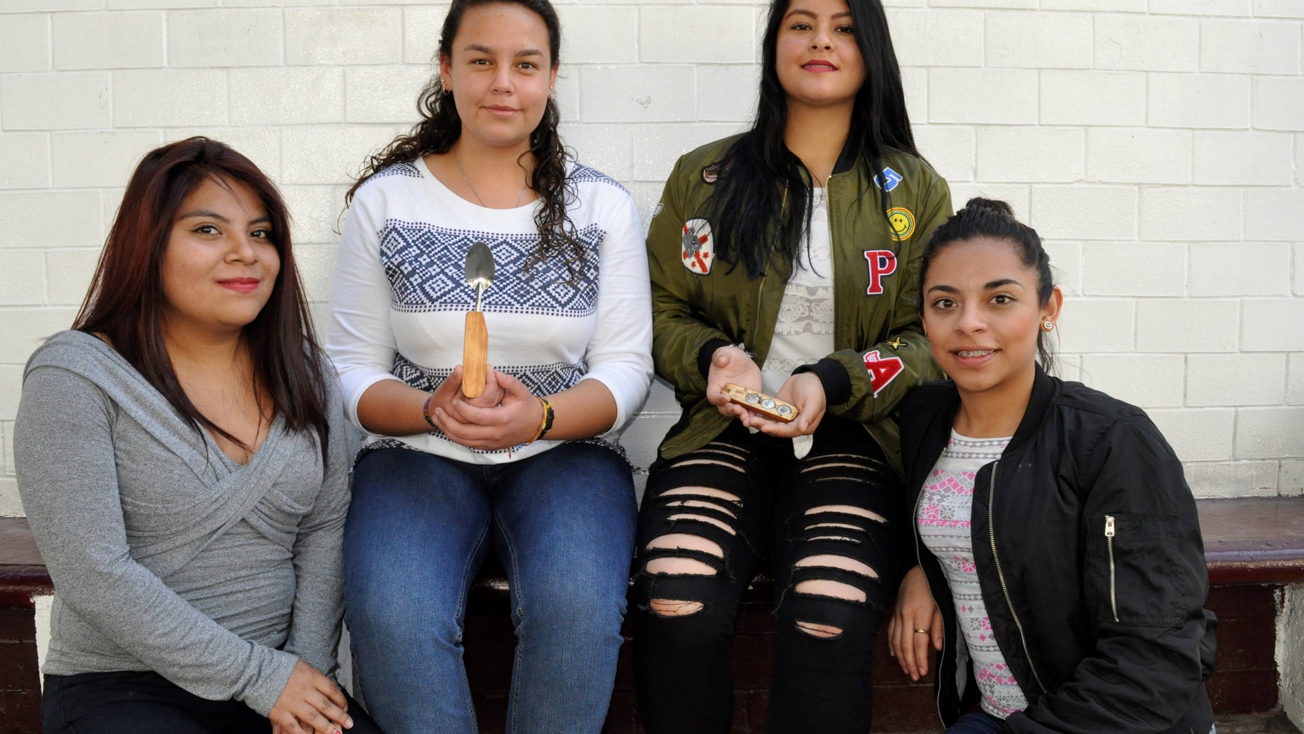 Tania Yolotzin, Andrea Moreno, Maria Caudillo and Cinthia Padilla.