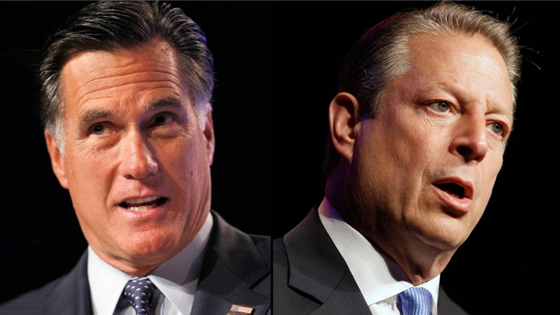 Mitt Romney/Al Gore (AP)