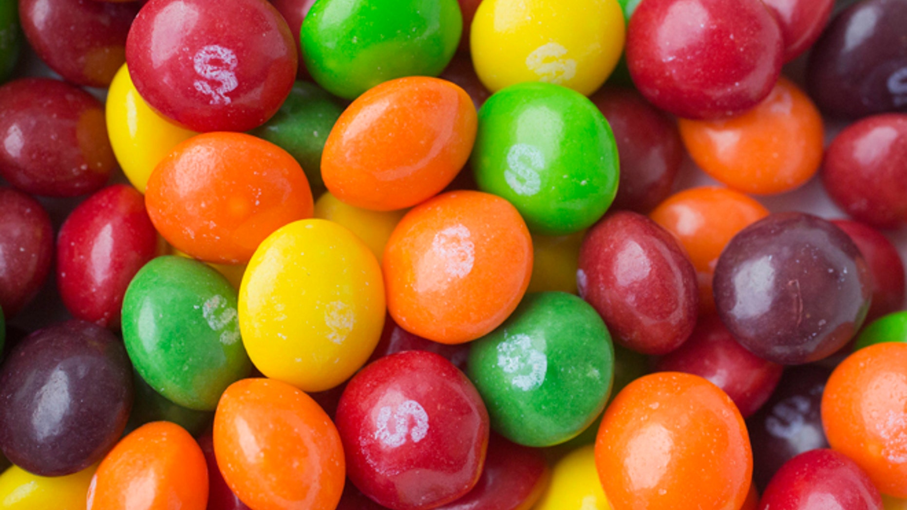FILE: Skittles has temporarily ditched its rainbow theme in favor of an all-white look in the United Kingdom and Germany in order to celebrate LGBT pride.