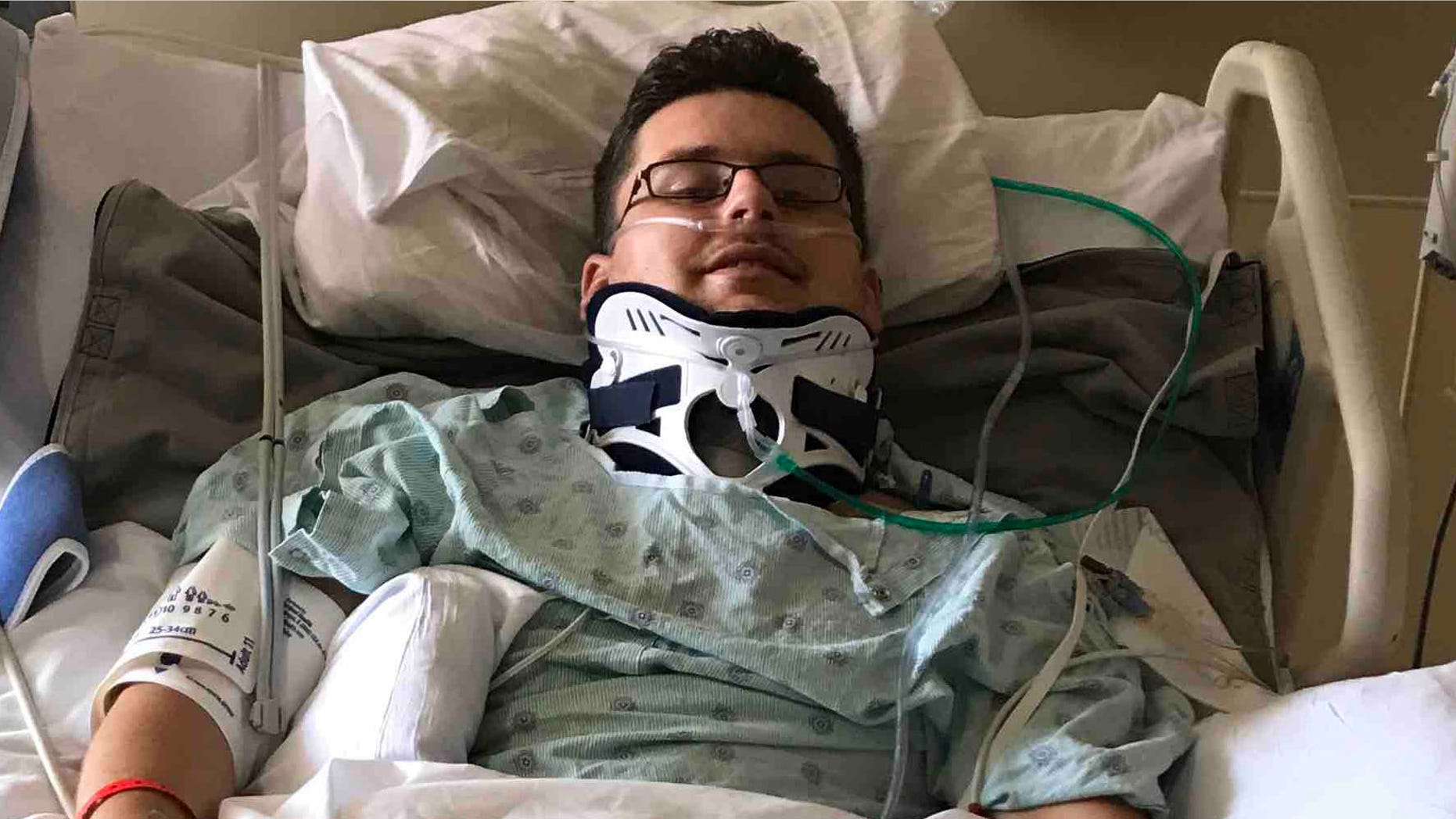 Stafford was paralyzed just one month before his wedding.