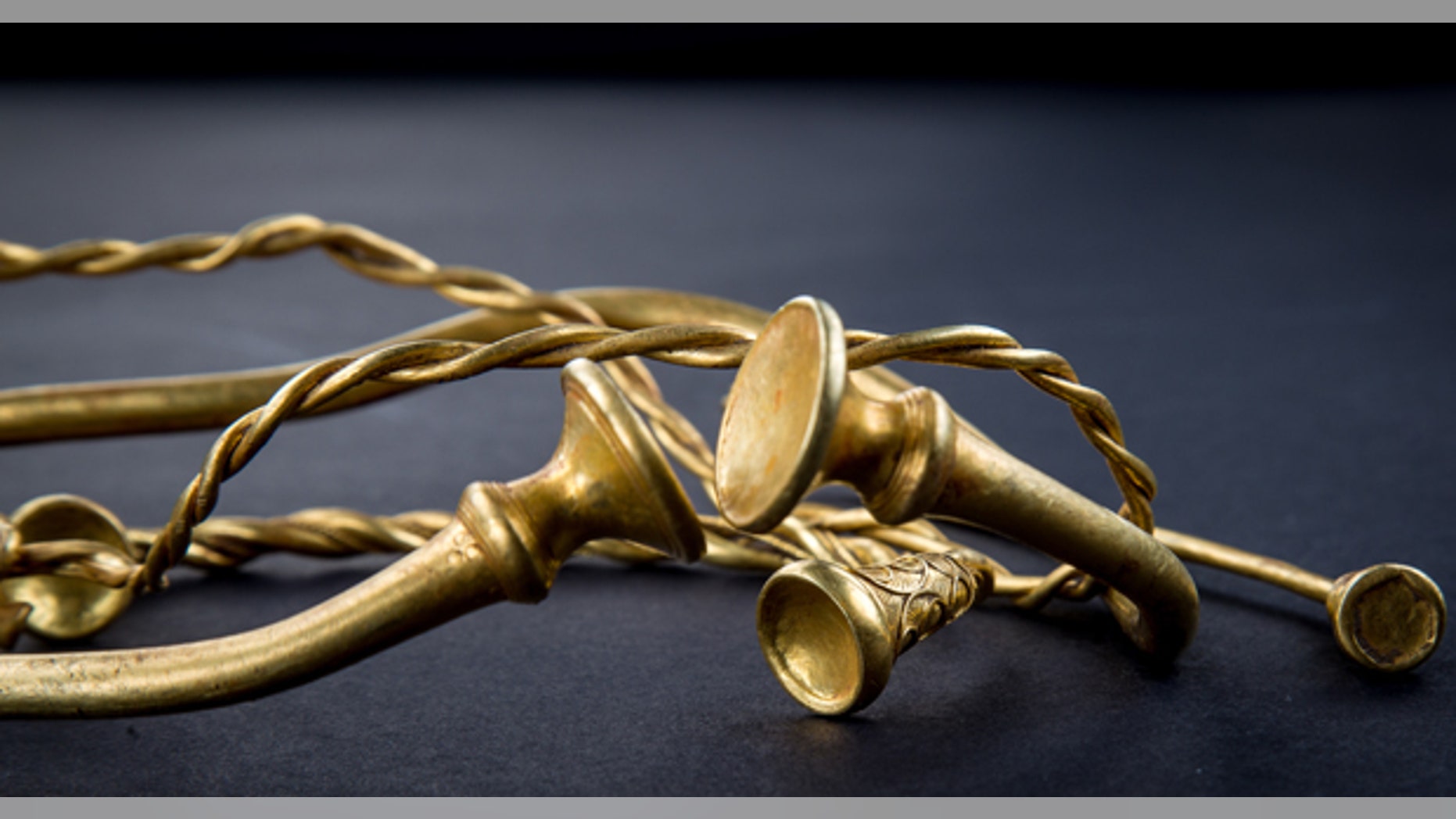 The Leek Frith Torcs (Staffordshire County Council).