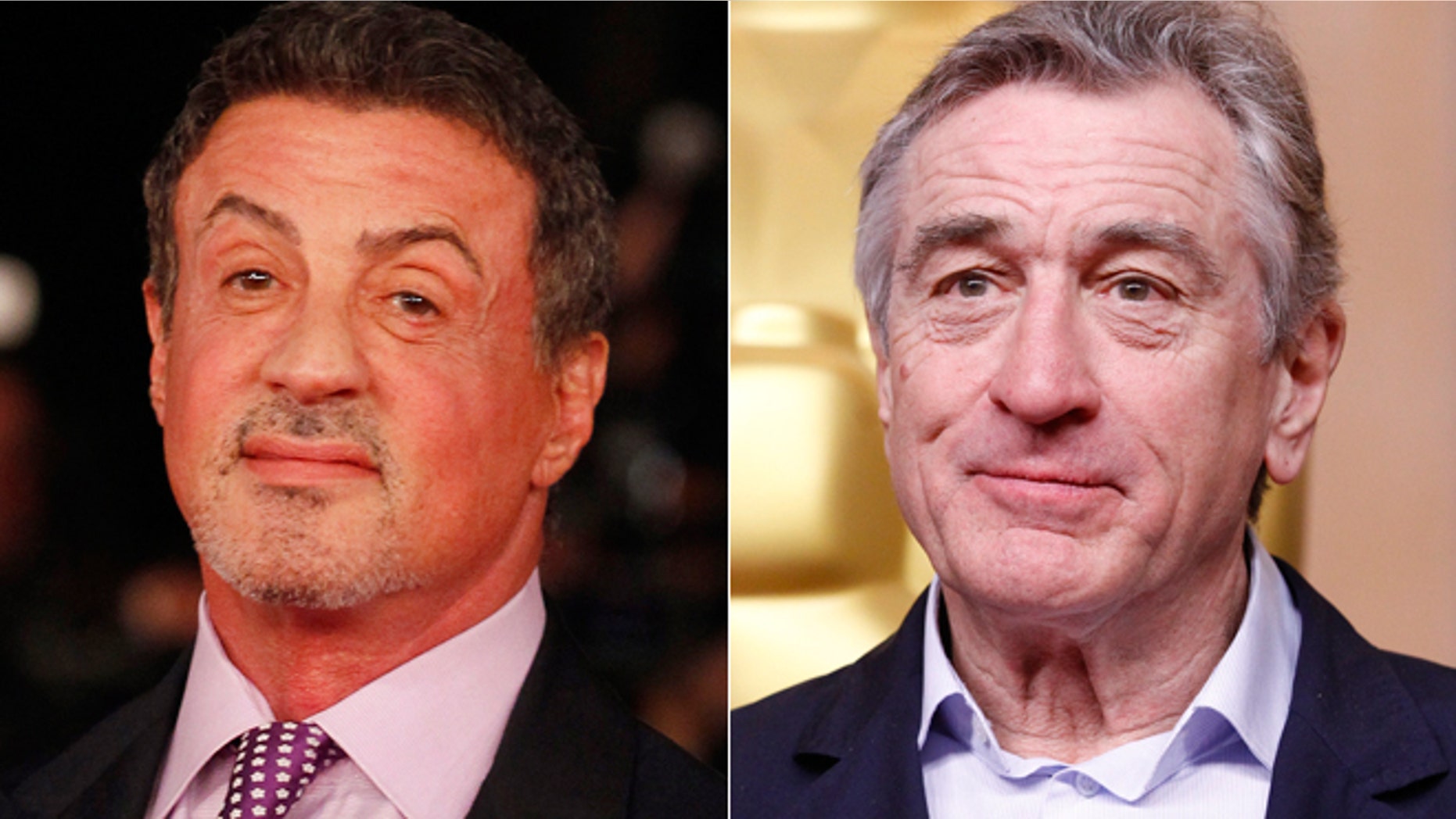 Sylvester Stallone, left, and Robert De Niro will appear in the upcoming movie "Grudge Match."