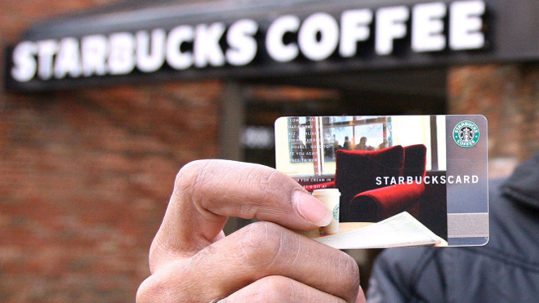 About one in six Starbucks customers use these cards –which can be automatically reloaded when the card balance is low through Starbucks’ mobile app.