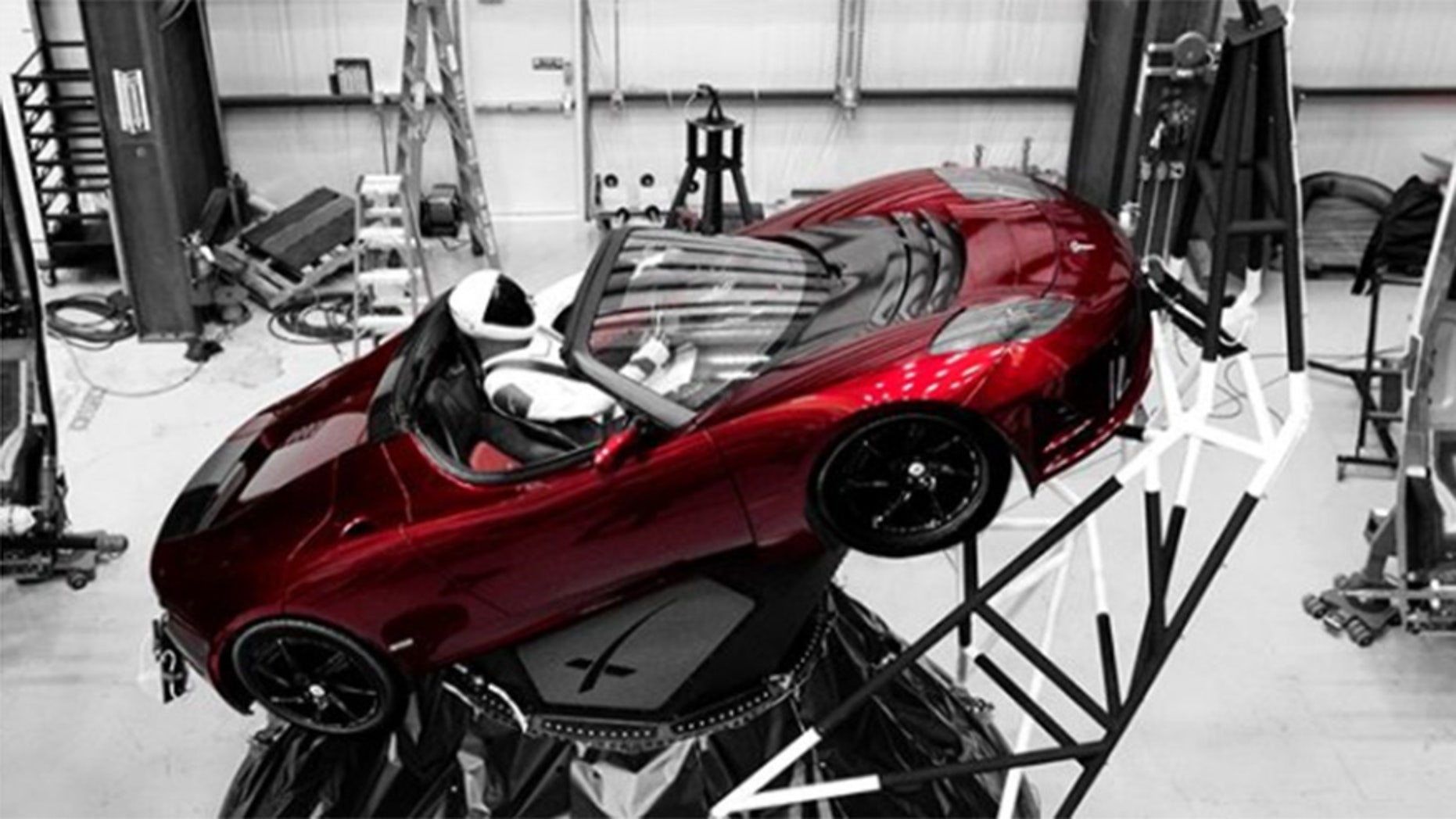 Starman Set To Take A Ride Into Outer Space In A Tesla