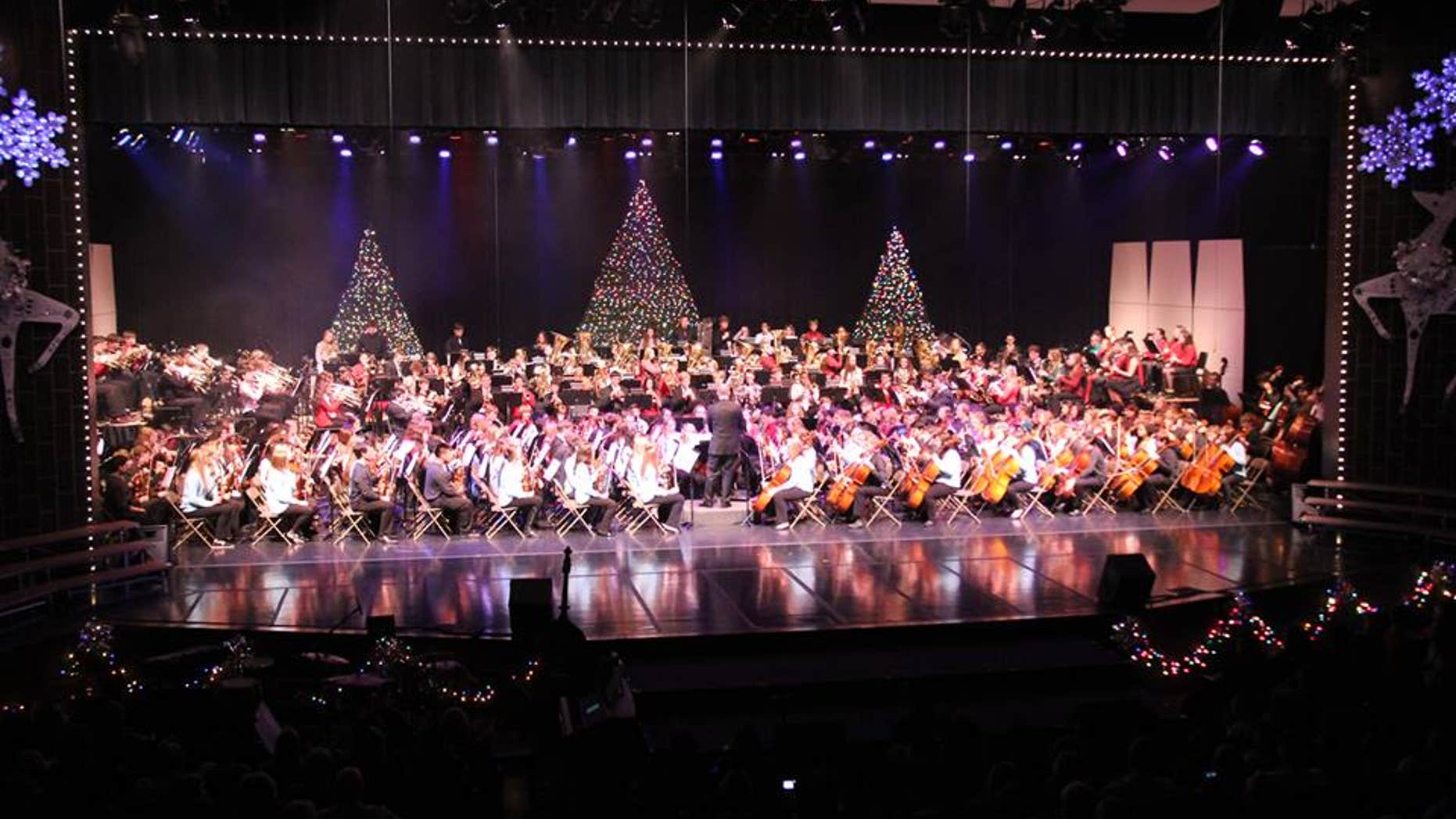 An undated photo of the Concord Community Schools' Christmas Spectacular. (Courtesy Concord Community Schools)