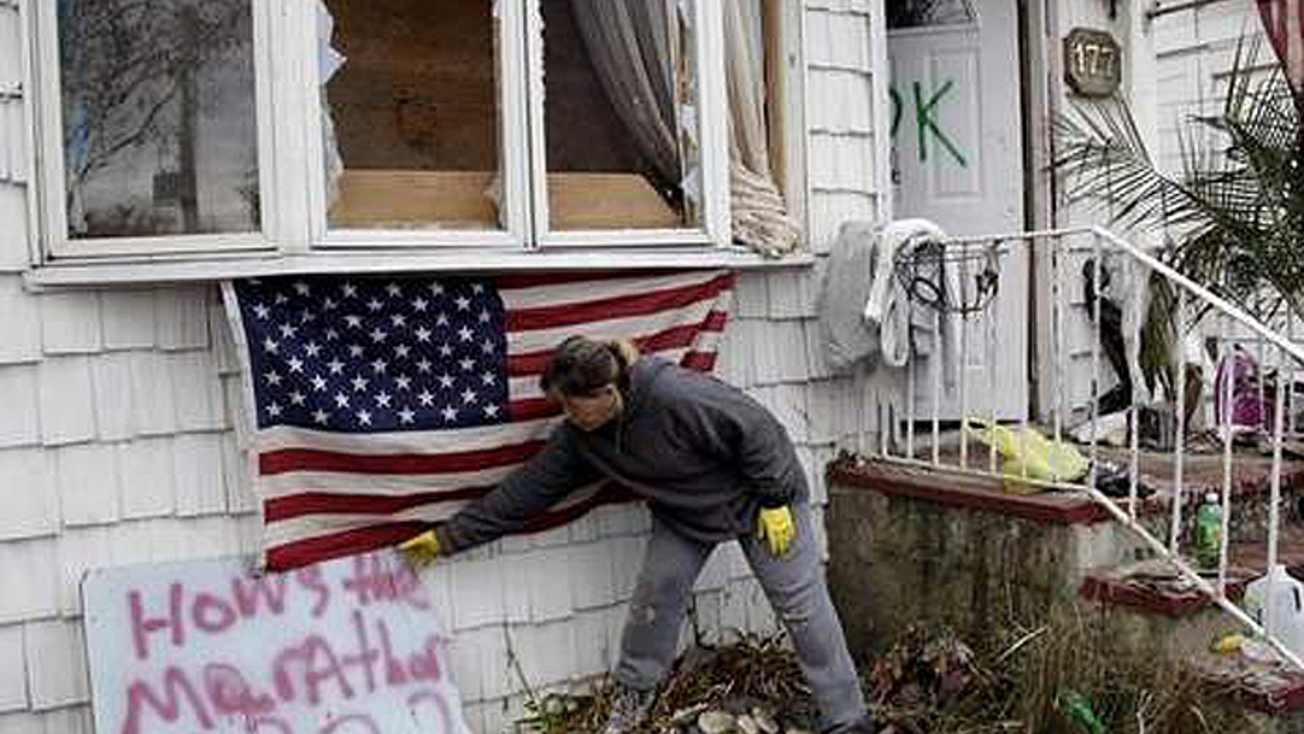 How much can they take? Staten Islanders still digging out from superstorm Sandy now face a new weather threat. (AP)