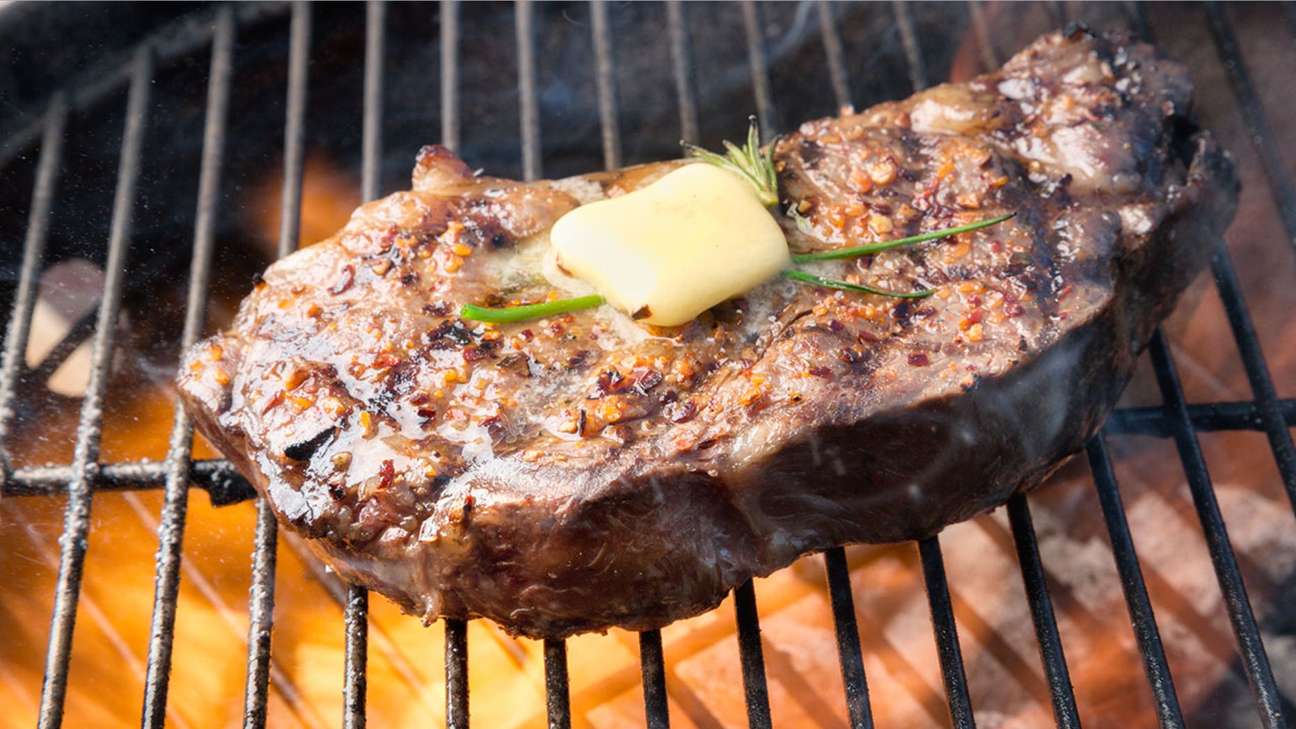 Police say a 7-year-old soiled his neighbor's steaks.