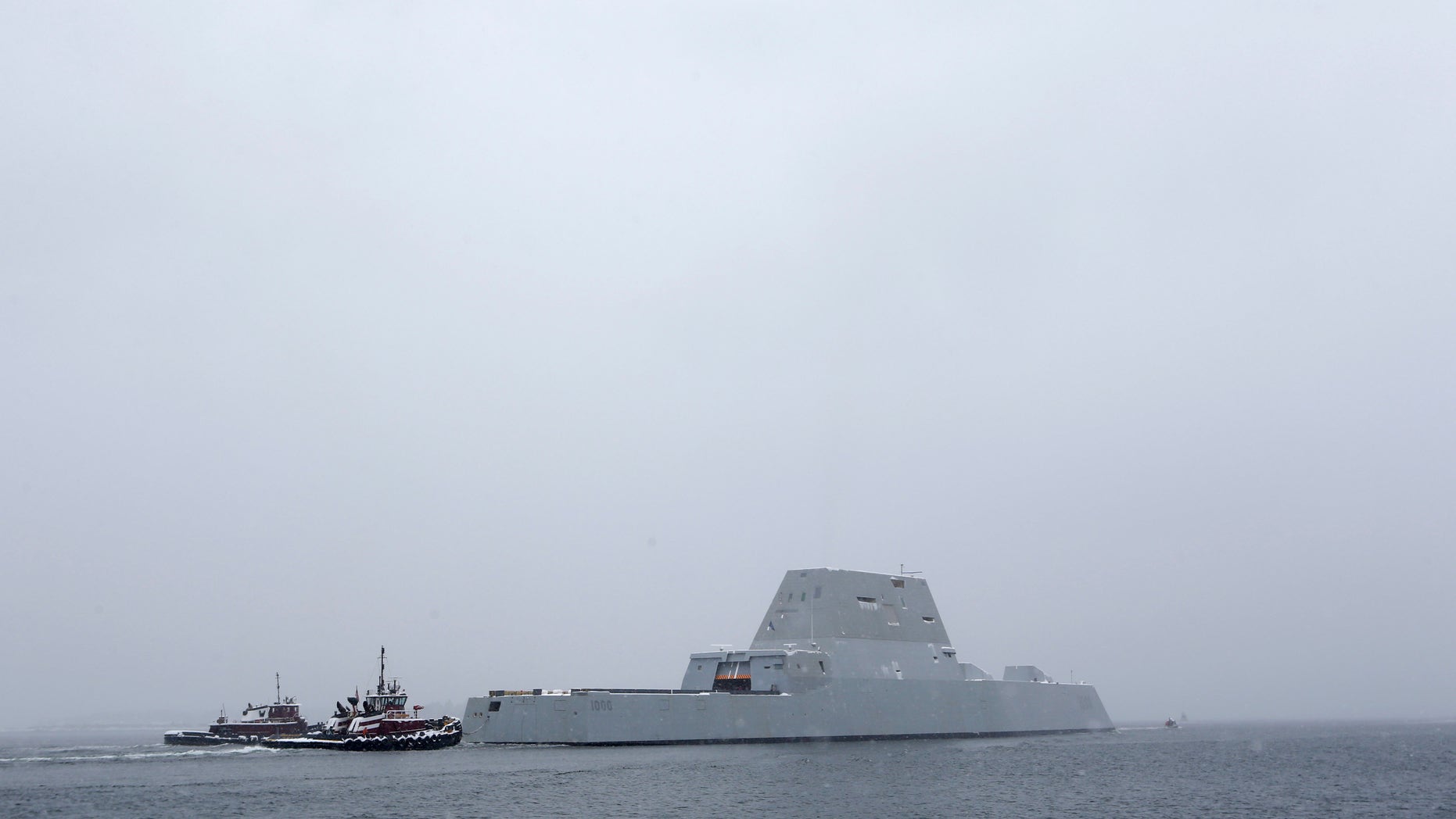 The USS Zumwalt is the Navy's new guided missile destroyer.