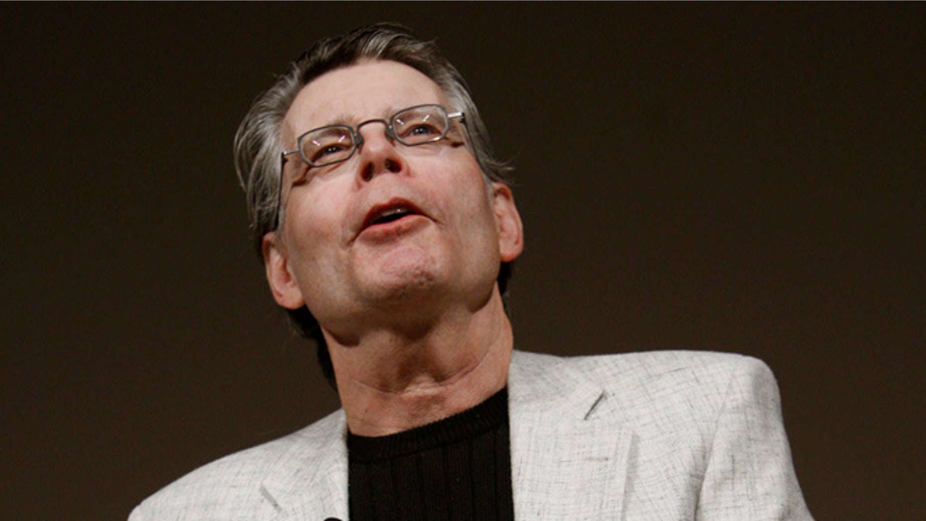 Police found a red balloon in Stephen King's hometown.