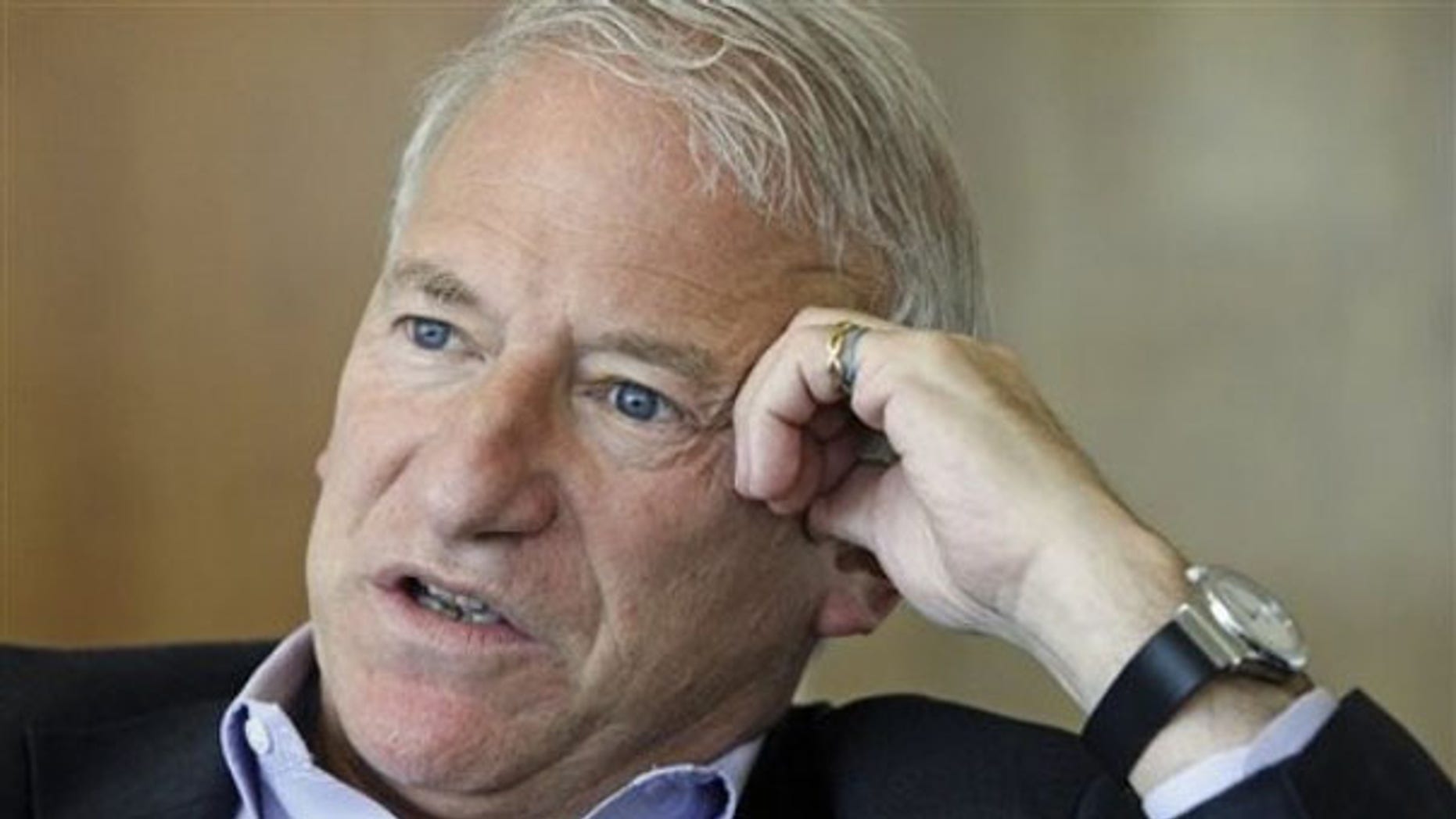 SEIU President Andy Stern speaks with the Associated Press during an interview in his Washington office Oct. 9, 2009. (AP Photo)