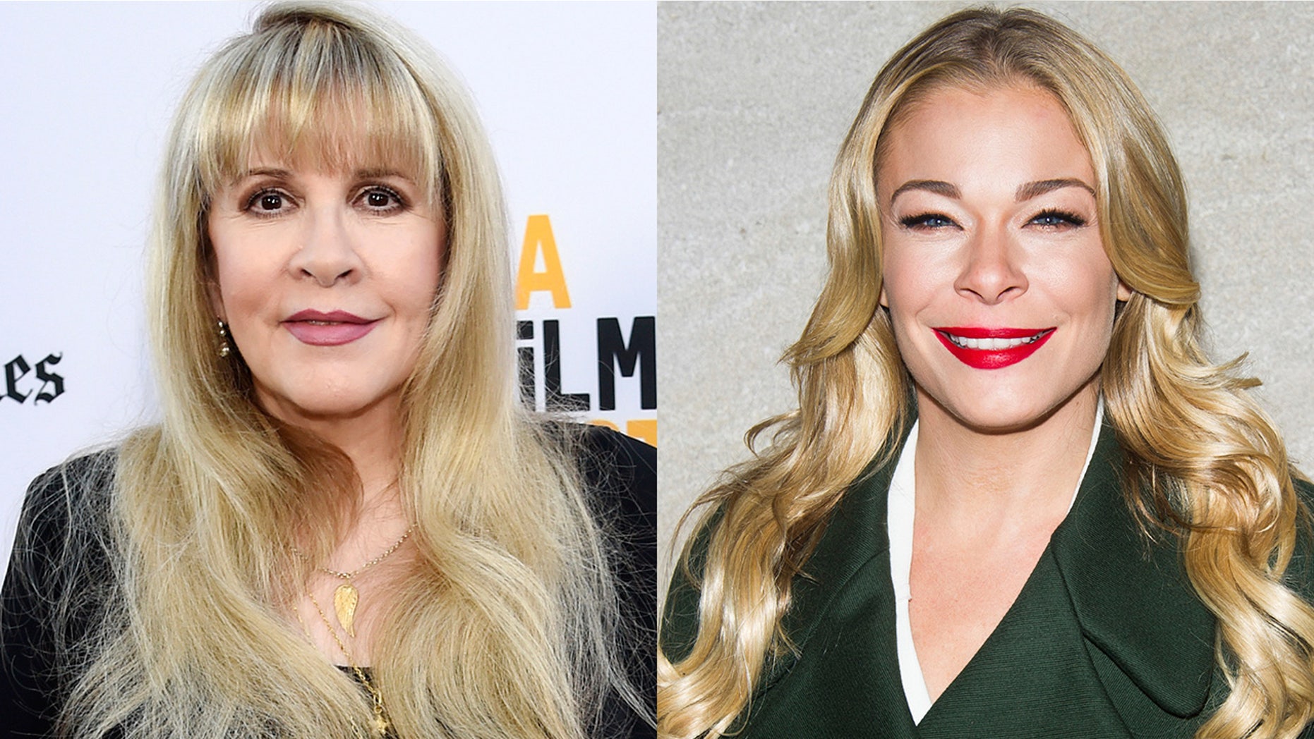 Stevie Nicks joins LeAnn Rimes for her song "Borrowed."