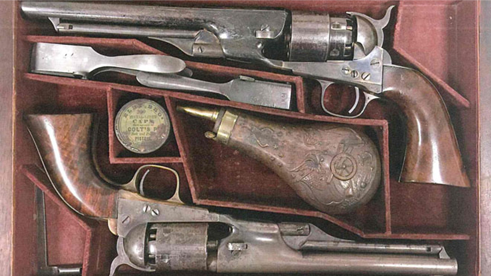 Simon Cameron guns stolen in 2016 from the National Civil War Museum in Harrisburg, Pa.