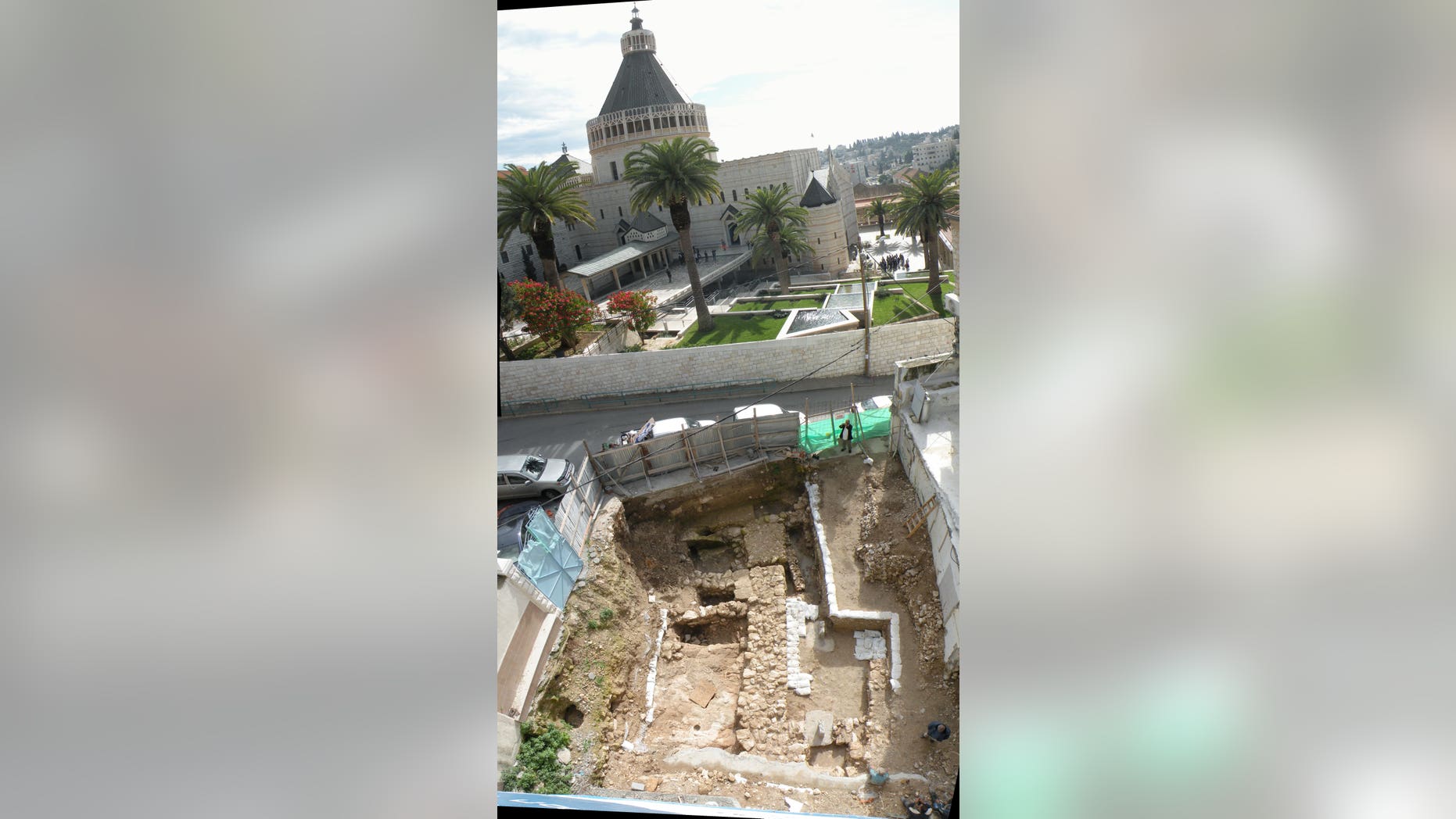 Stone house discovered in Nazareth, Israel (photo from Mary of Nazareth Center)