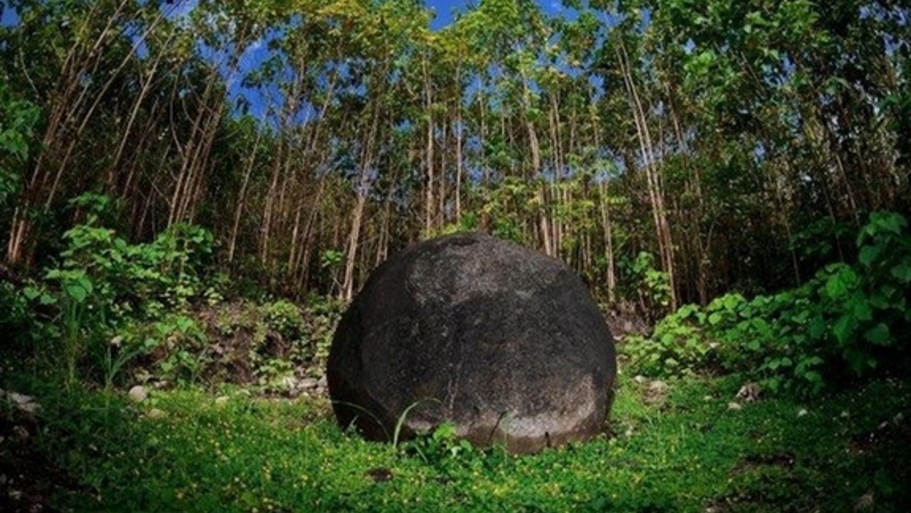 Mysterious stone spheres dot the Pre-Colombian Chiefdom Settlements of the Diquis in Costa Rica, which is now a World Heritage site.