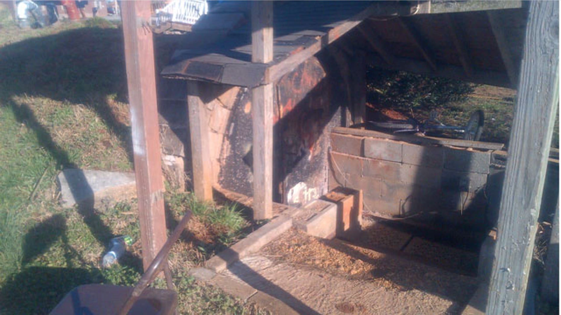 Feb. 3, 2012: Storm Shelter in Madison County, Alabama.