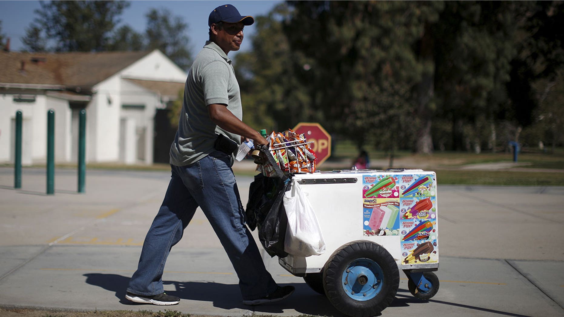 Street vendors in Los Angeles are not legally allowed to sell food on public streets and sidewalks.
