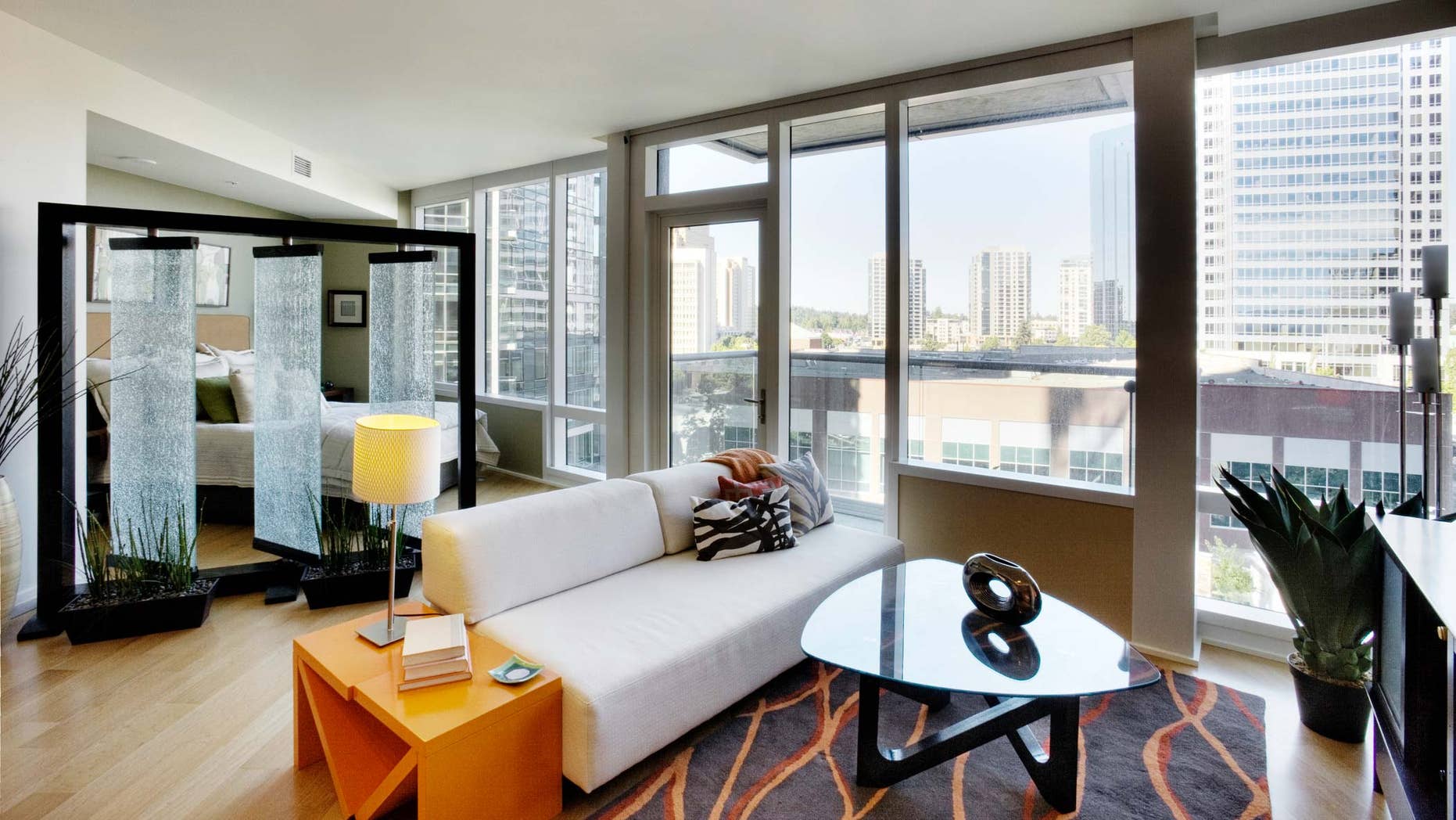 luxury studio apartment
